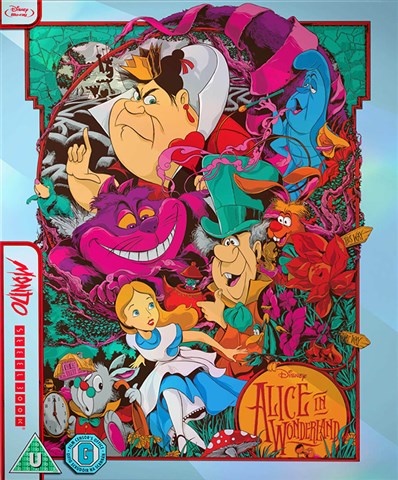 Alice Through the Looking Glass/Alice in Wonderland (PG) 2 Disc